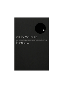Perfume Club De Nuit Intense Armaf Eau De Toilette - 105ml