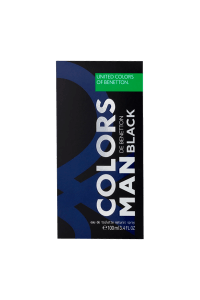 Perfume Colors Man Black Benetton - Eau De Toilette - 100ml caja
