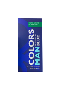 Perfume Colors Man Blue Benetton - Eau De Toilette - 100ml caja